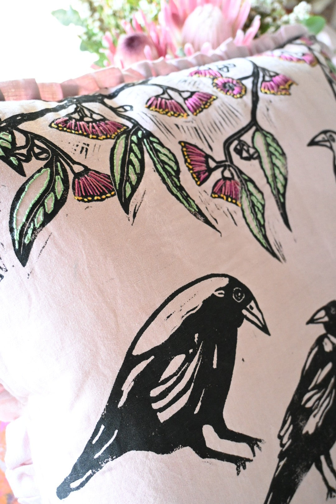 Maggie & Gum Blossom Cushion