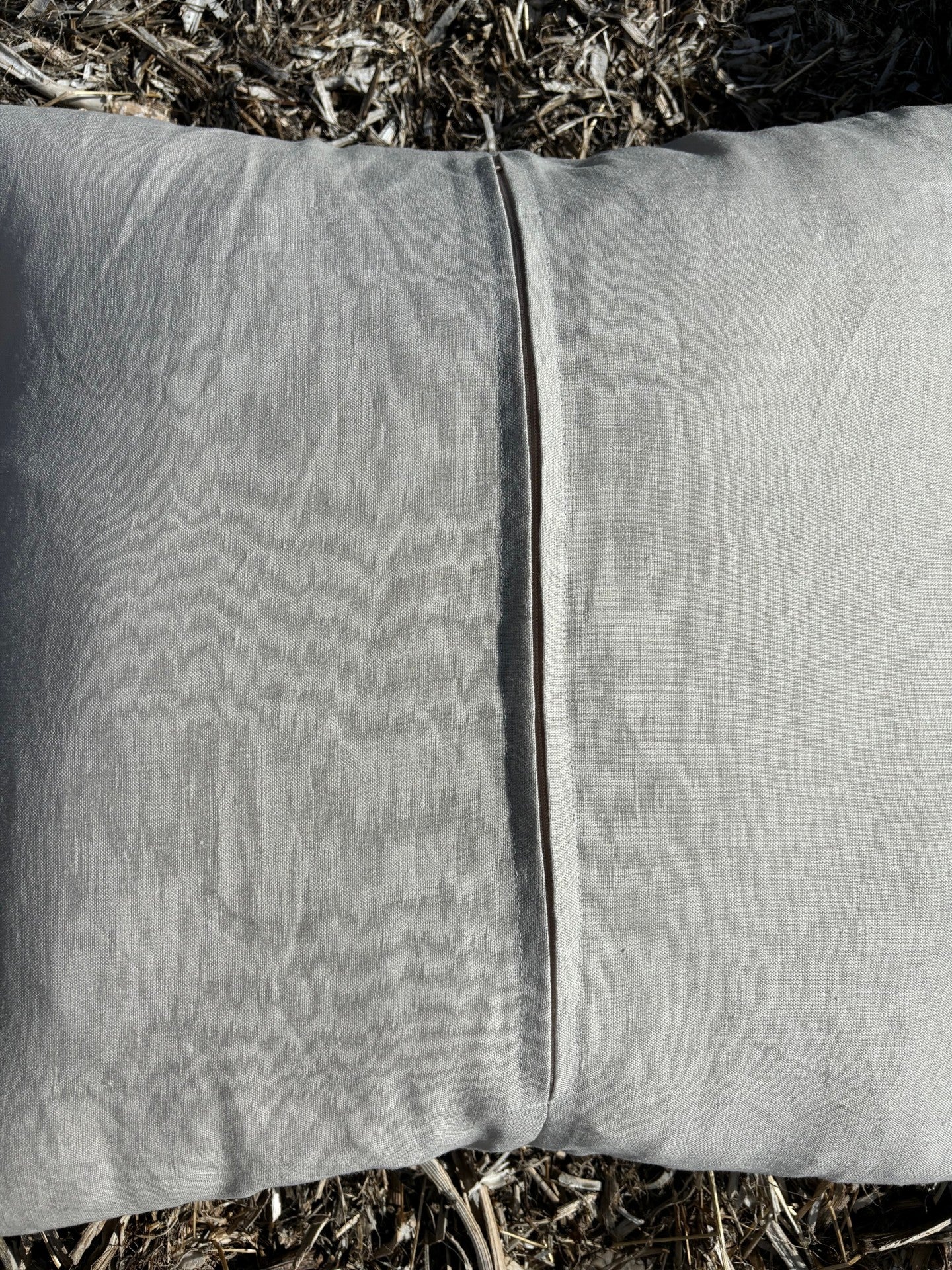 Go Green Cushion (wide natural boarder)