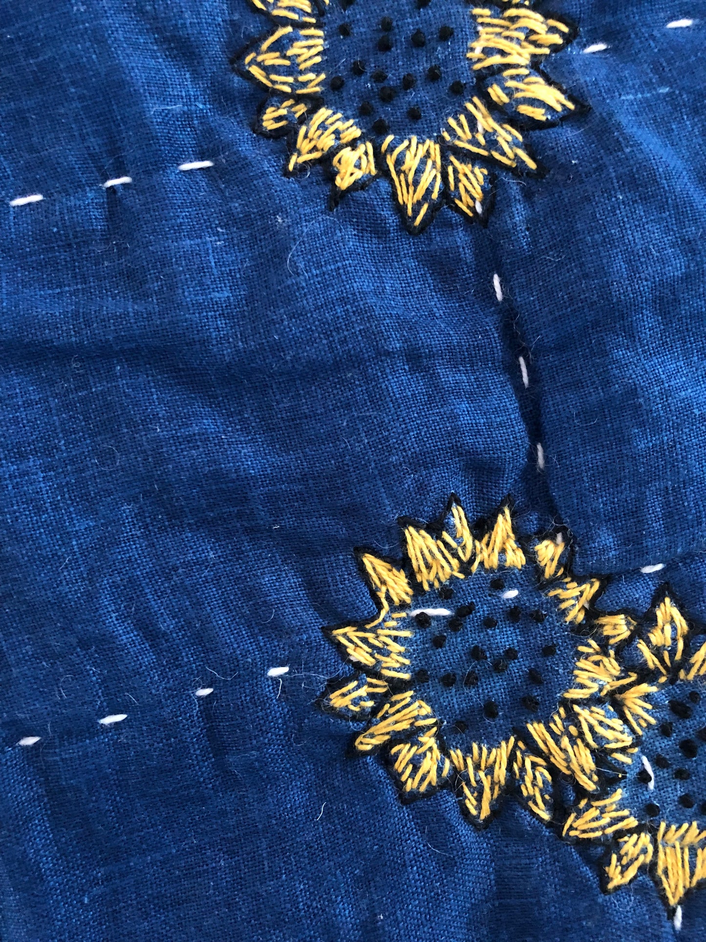 Sunflower Bees & Crinkles - SOLD