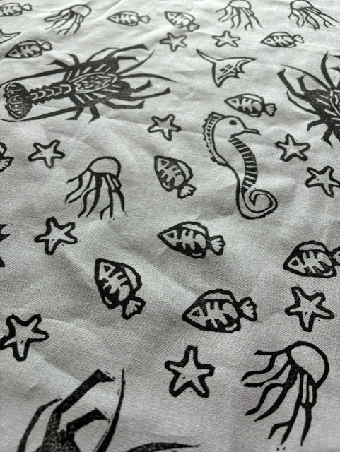 Under the Sea - Black print