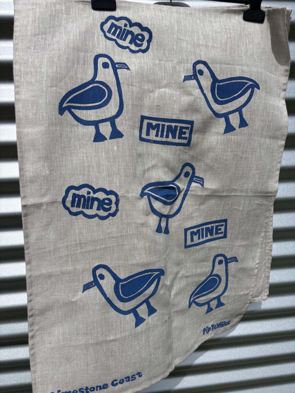Mine! Mine! Tea towel