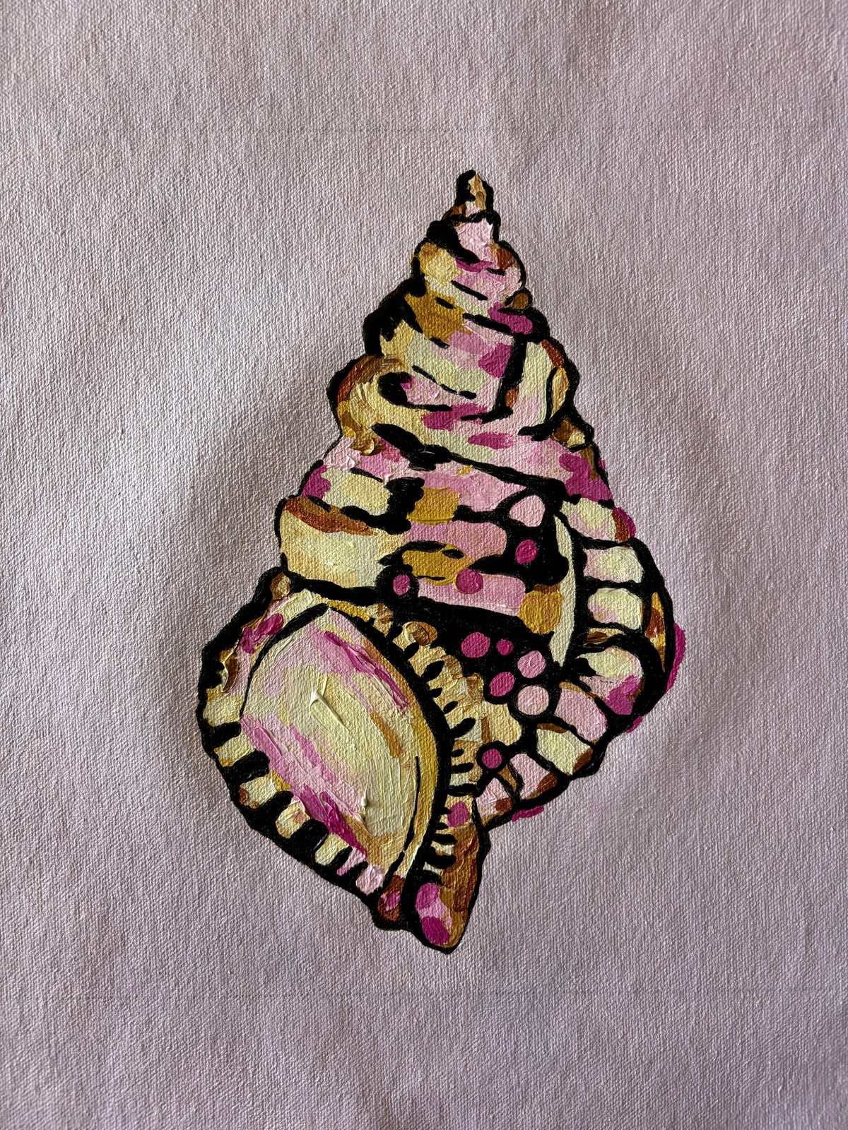 Shell 3 - Mini canvas
