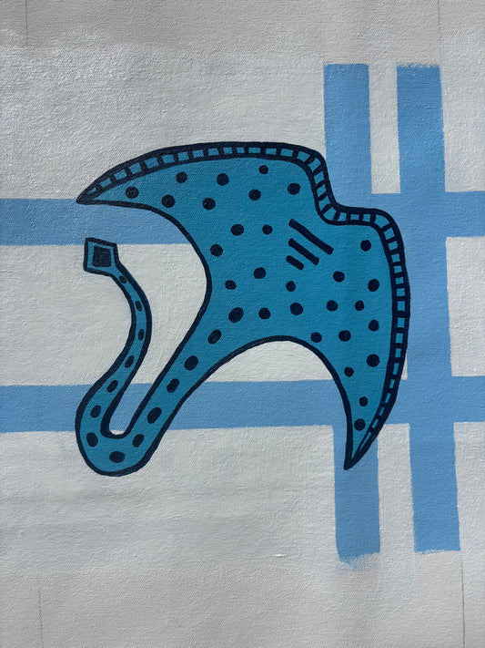 Stingray - mini canvas