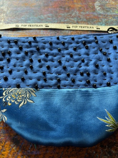 Blue Silk Purse