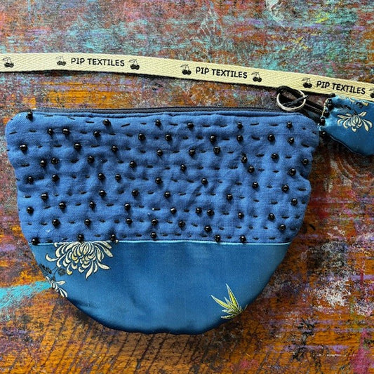 Blue Silk Purse