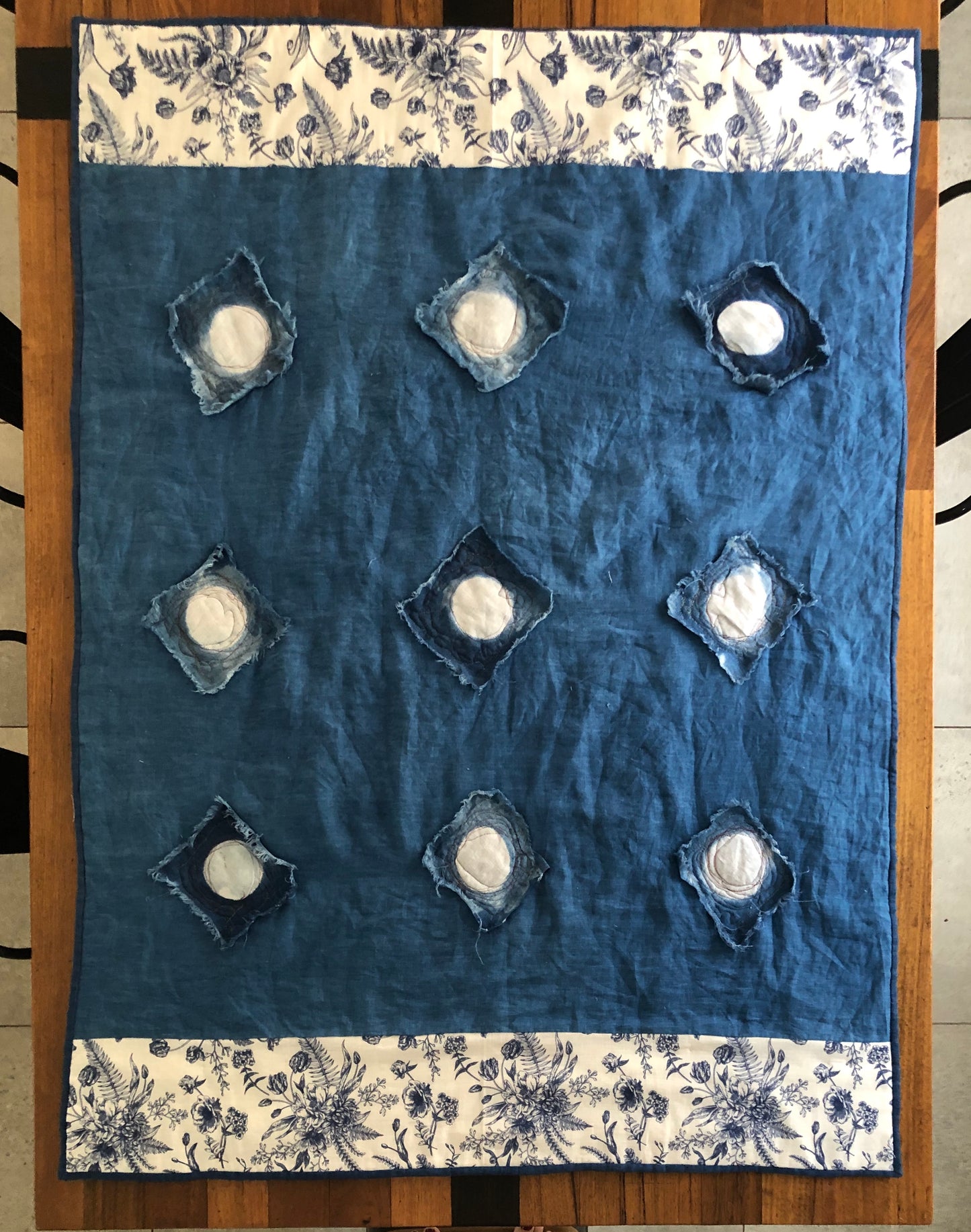 Something Blue Lap Quilt